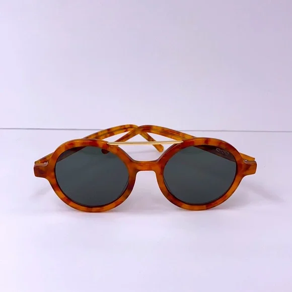 New KOMONO Vivien Caramel Demi NewSunglasses tortoise